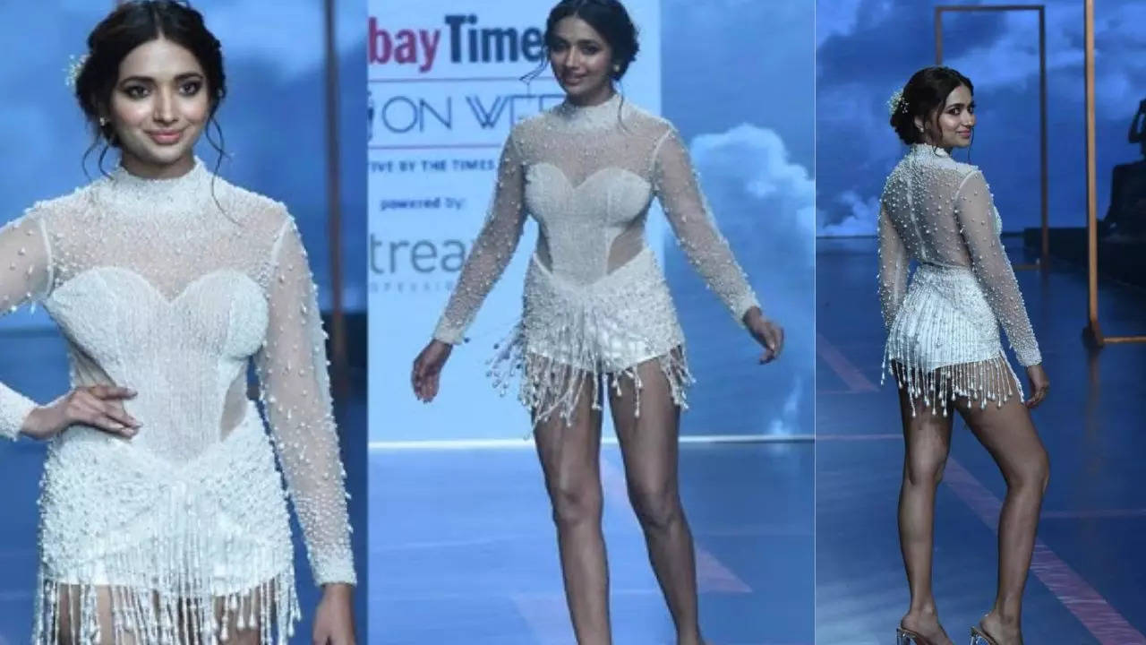 Jiya Shankar at Bombay Times Fashion Week