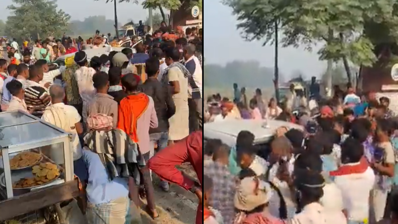 Bihar Liquor Viral Video Villagers Are Looting Liquor Bottles By