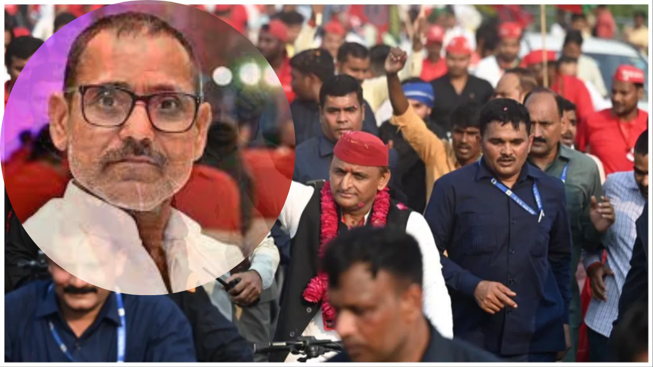 samajwadi party leader ravi bhushan rajan suffered heart attack