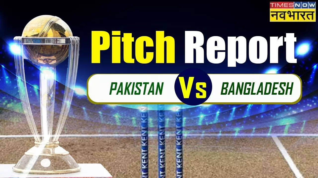 World Cup 2023, PAK vs BAN Pitch Report