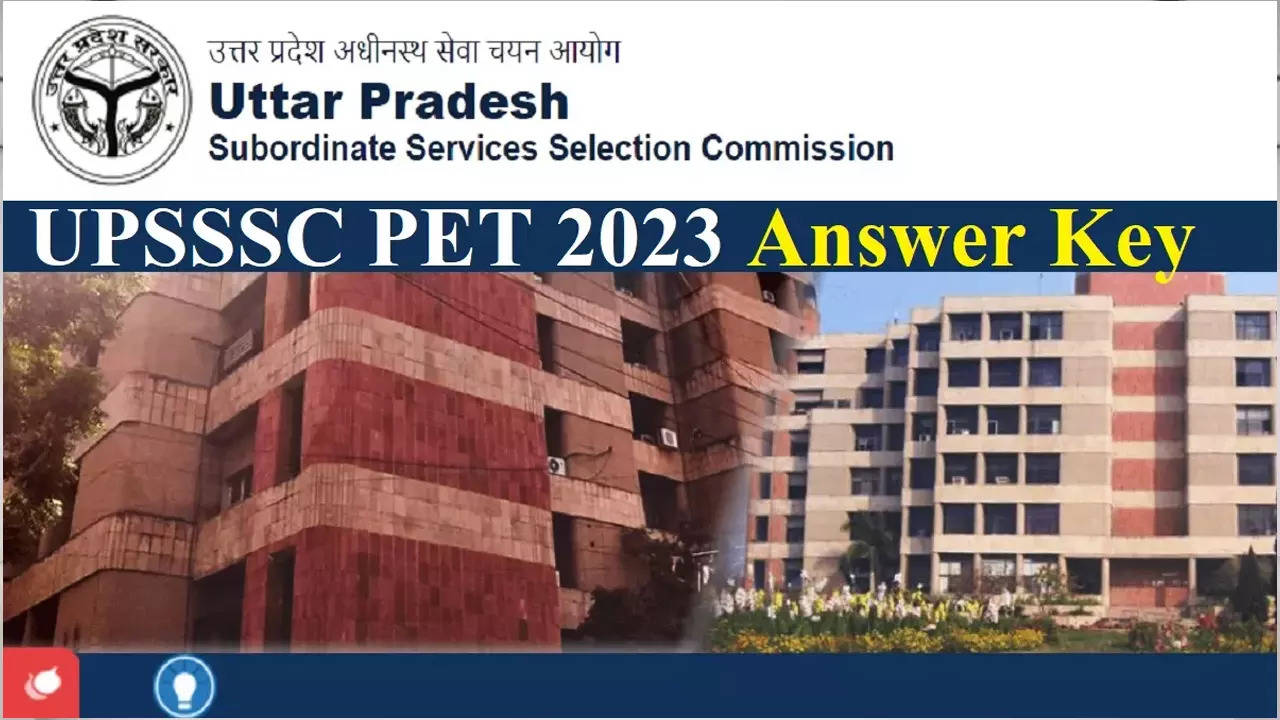 UPSSSC PET 2023 Answer Key