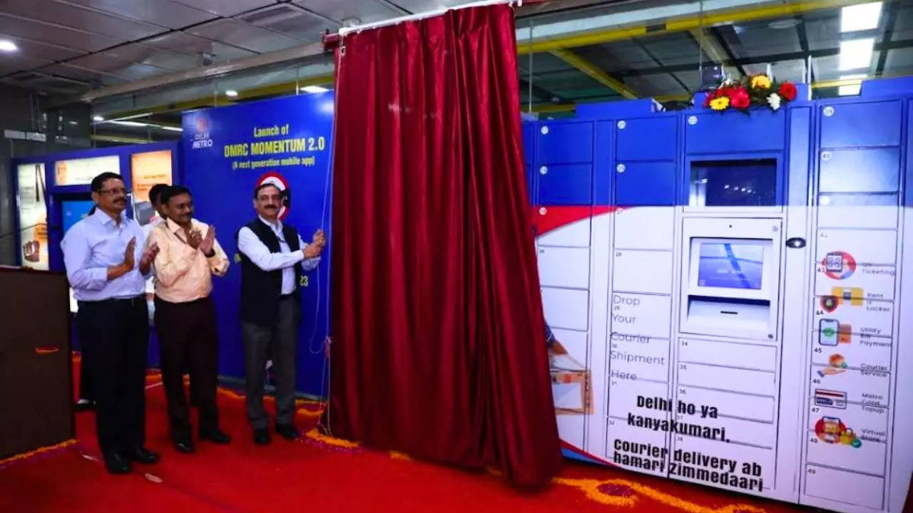 Digital Locker in Delhi Metro