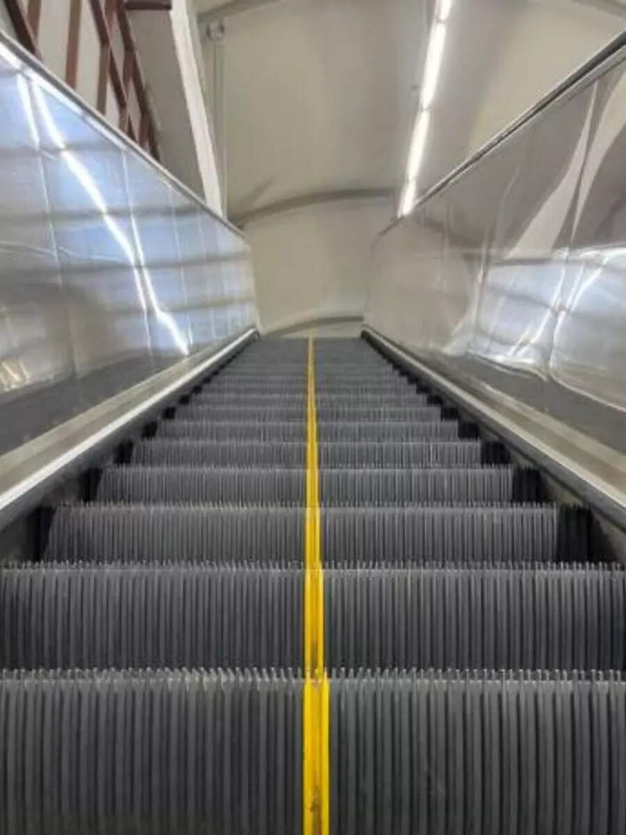 Why Escalators have Brushes On The Side Know The Facts Times Now