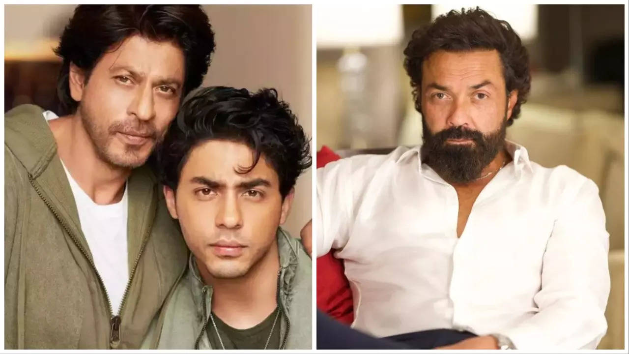 Shah Rukh Khan-Aryan Khan-Bobby Deol