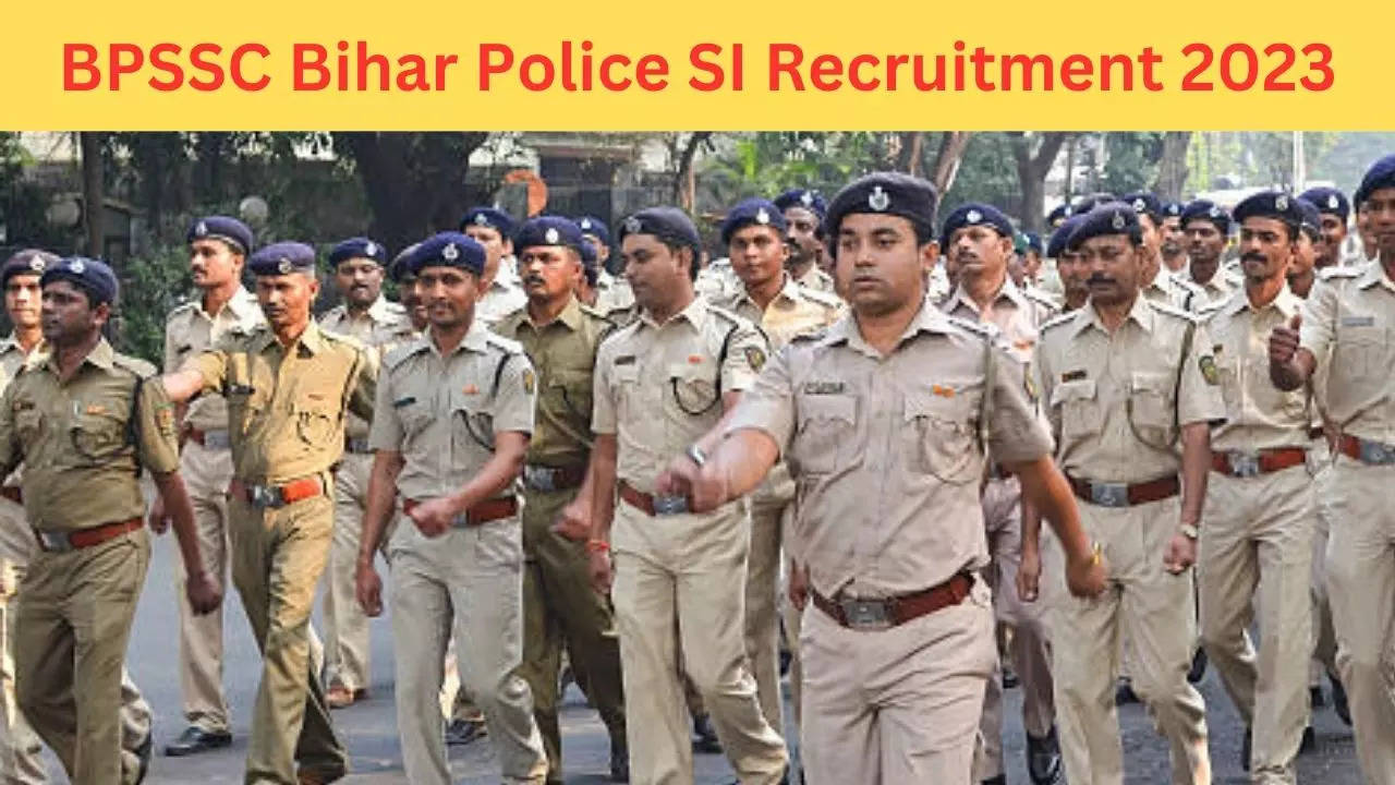 BPSSC Bihar Police SI Recruitment 2023