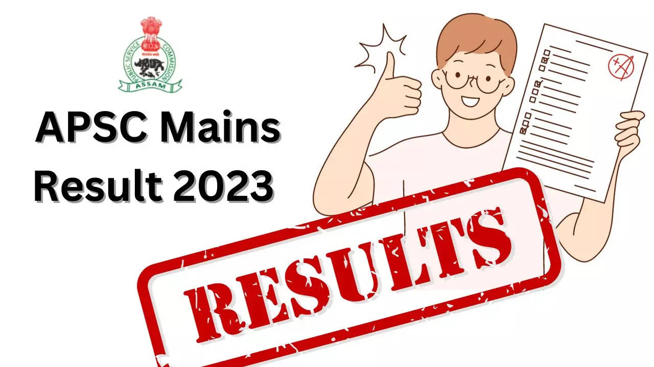 Apsc Mains Result Declared On Apsc Nic In Check Here Score Card