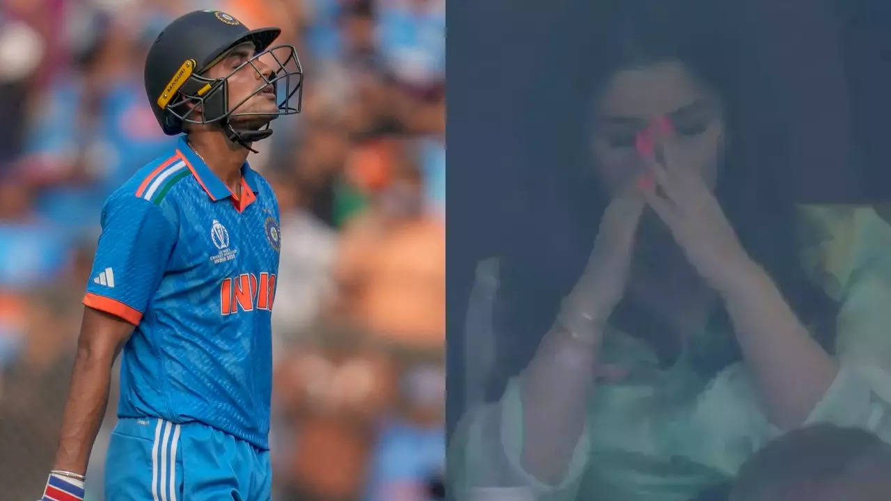 Sara Tendulkar reaction on Shubman Gill dismissal