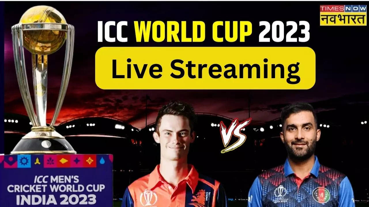 AFG vs NED Live Streaming, ODI World Cup 2023