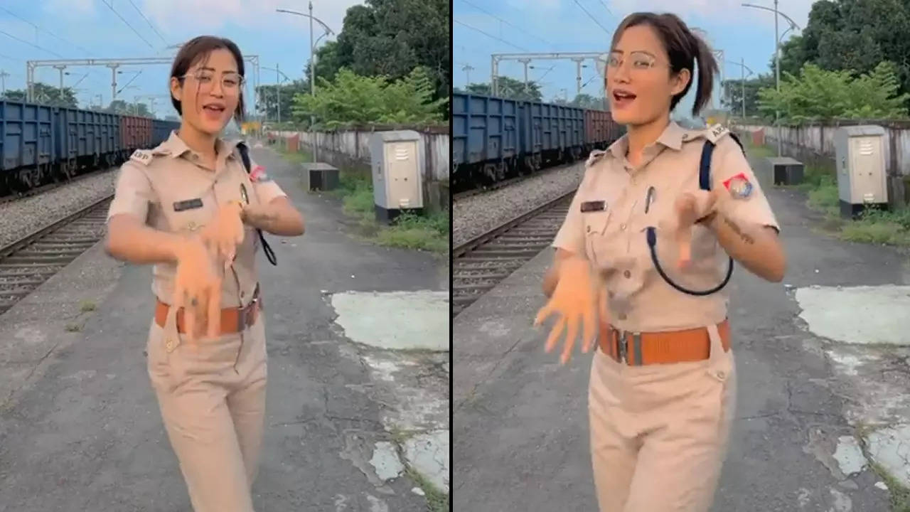 Woman Police Dance