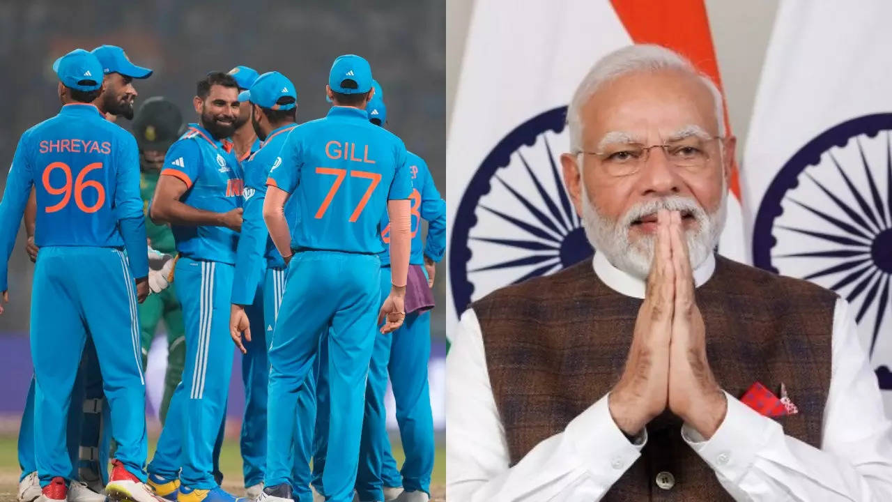 Indian Cricket team PM Modi