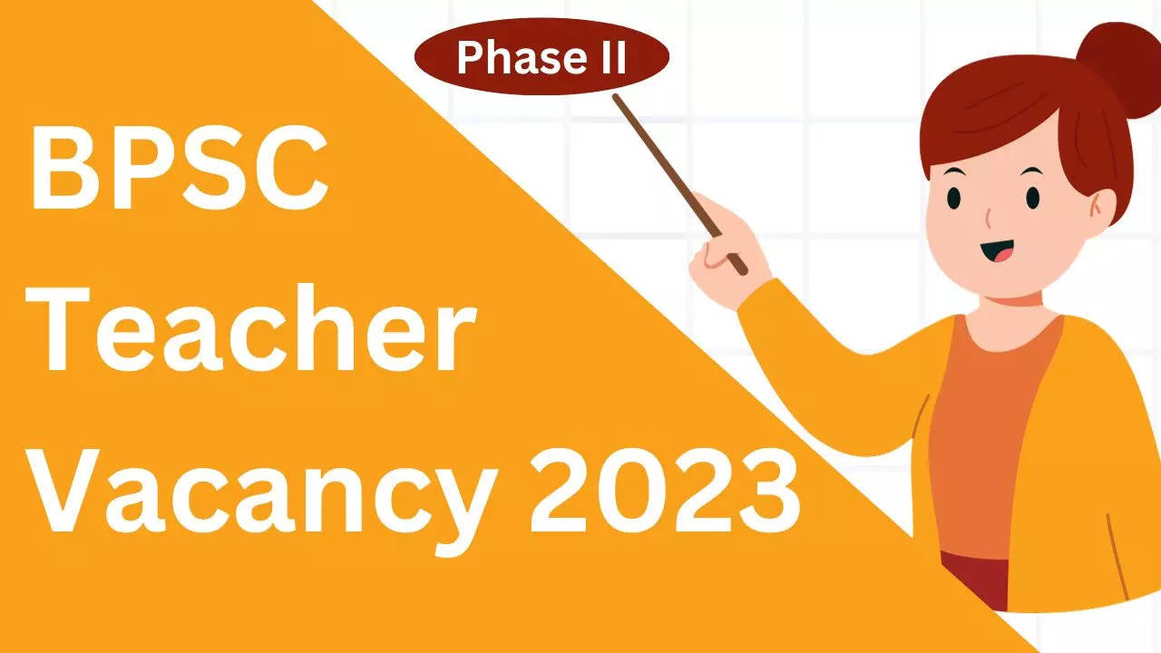 BPSC  Teacher  Vacancy 2023