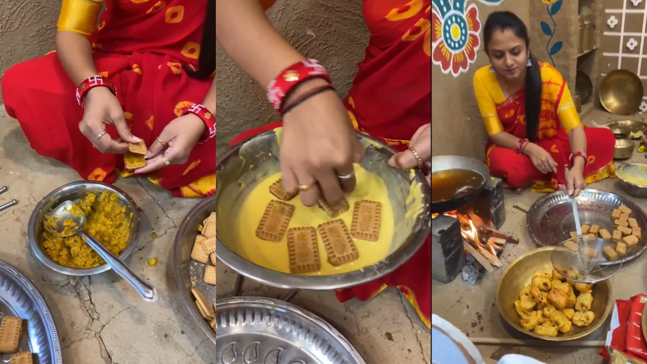 Biscuit Wala Aloo Pakoda