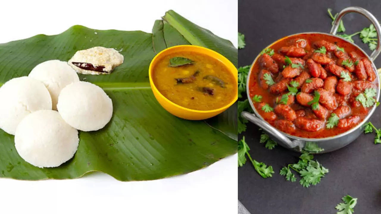 health benefits of eating idli, sambar and rajma