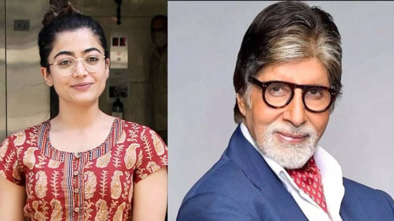 Rashmika and Amitabh Bachchan