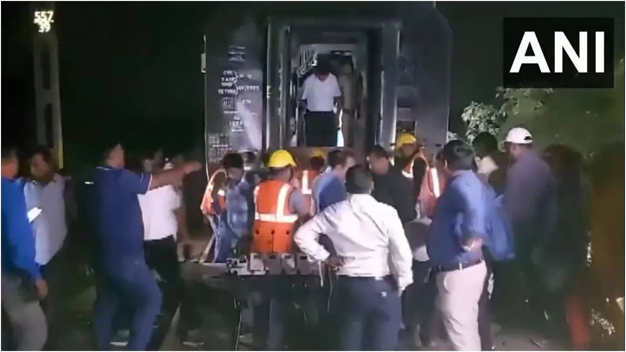 Odisha train Derail