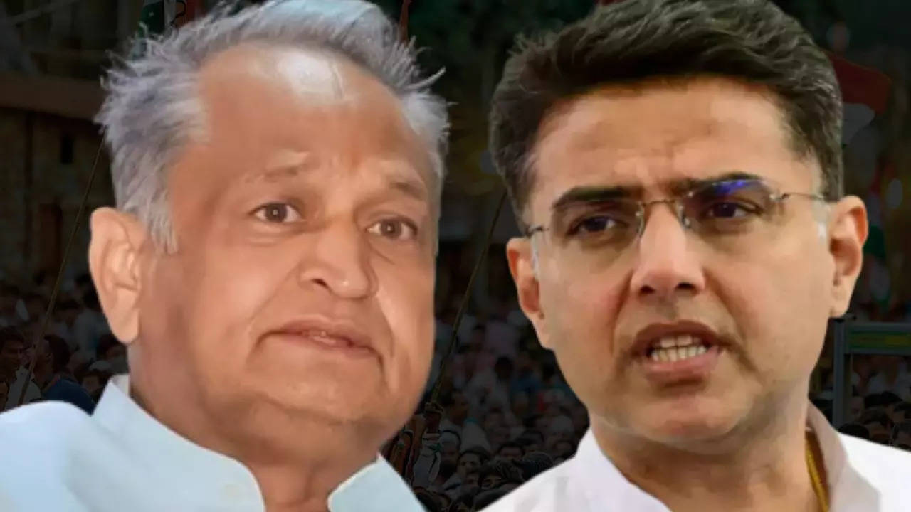 Ashok Gehlot vs Sachin Pilot Rajasthan Chunav