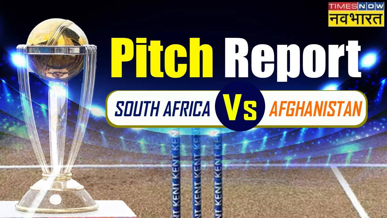 World Cup 2023, SA vs AFG Pitch Report