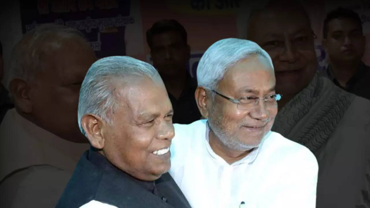 Nitish Kumar Jitan Ram Manjhi