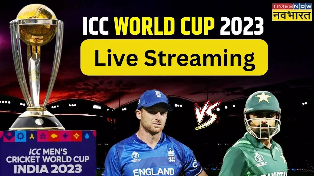 England Vs Pakistan ENG Vs PAK World Cup 2023 Live Cricket Score ...