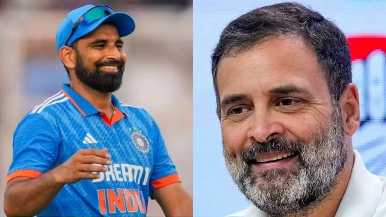 Mohammed Shami, Rahul Gandhi