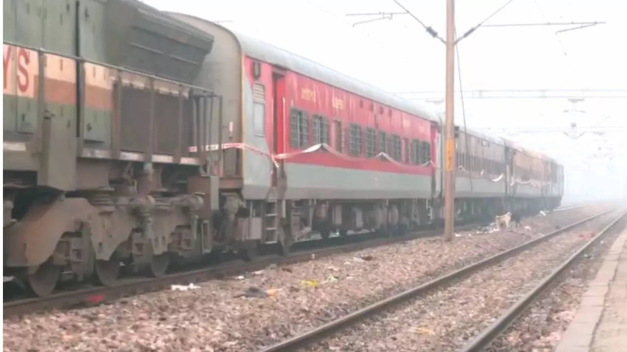 Etawah train Fire Accident