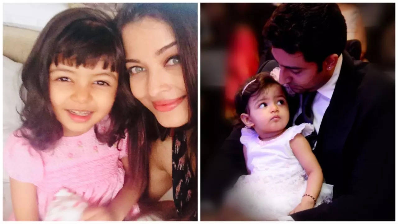 Aishwarya Rai- Aaradhya-Abhishek Bachchan