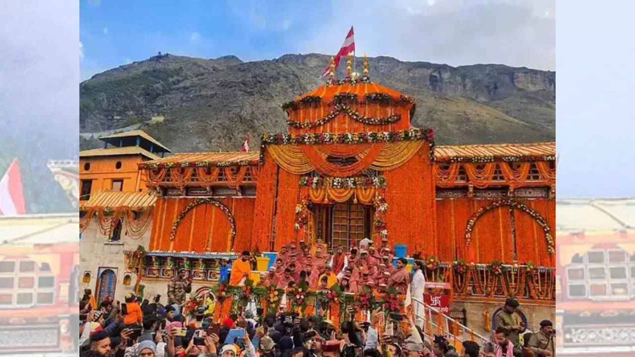 Badrinath Dham Doors Closed