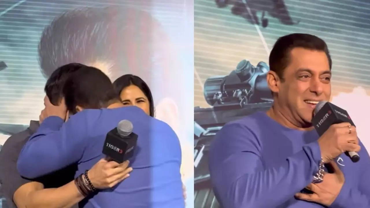 Tiger 3 Salman Khan Kissing Scene With Emraan Khan Watch The Viral Video Tiger 3 सलमान खान ने