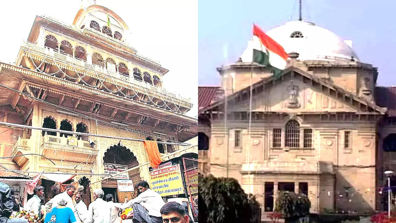 allahabad high court on banke bihari temple corridor