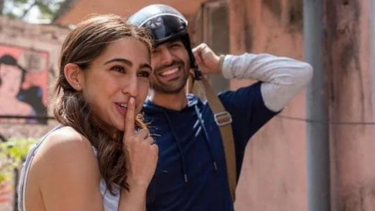 Kartik Aaryan and Sara Ali Khan