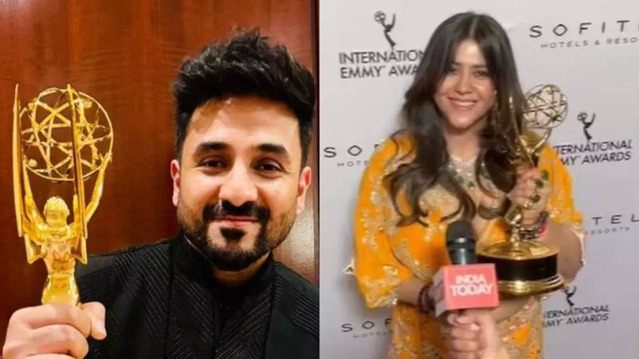 Ekta Kapoor and Vir Das Wins Emmy Awards 2023