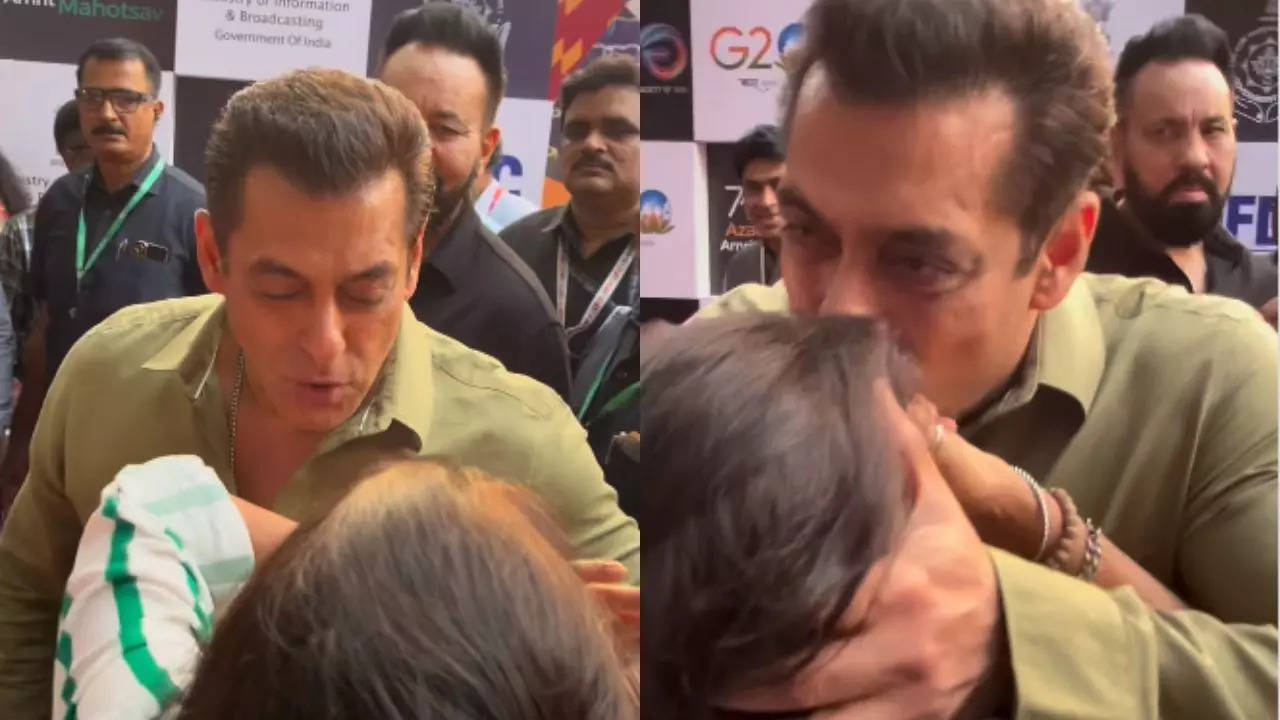 Salman Khan Kissing Fan Viral Video