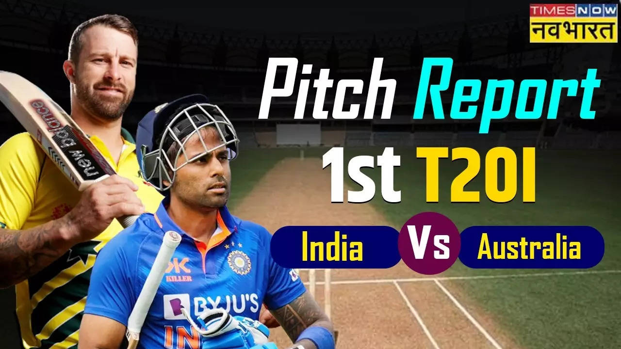 India vs Australia 1st T20 Pitch Report IND vs AUS 1st T20I Pitch