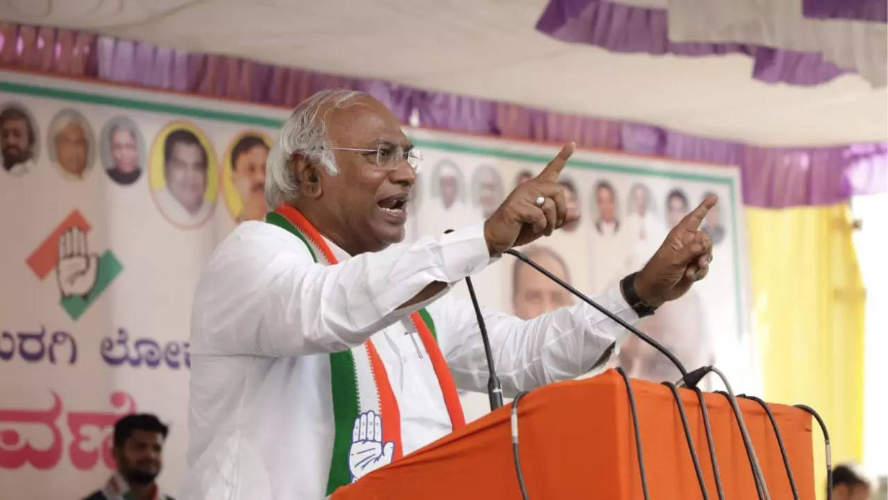 Congress President Mallikarjun Kharge