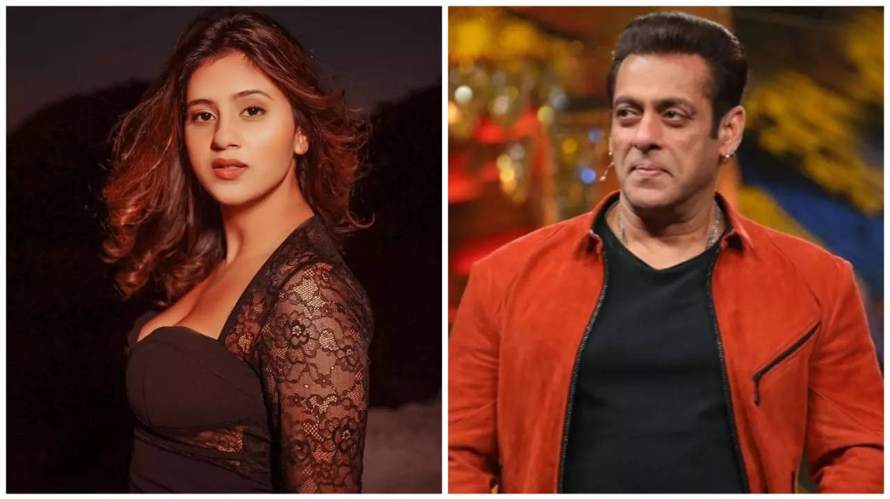 Anjali Arora and Salman Khan