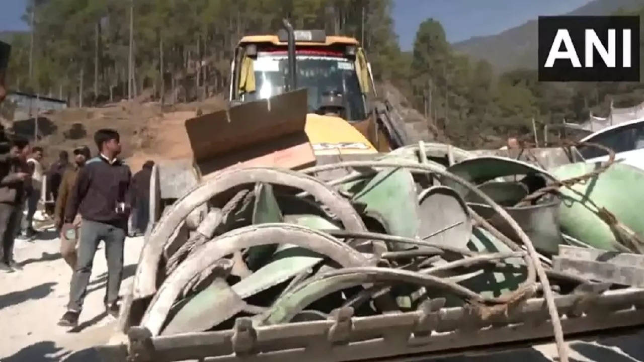 uttarakhand tunnel drilling