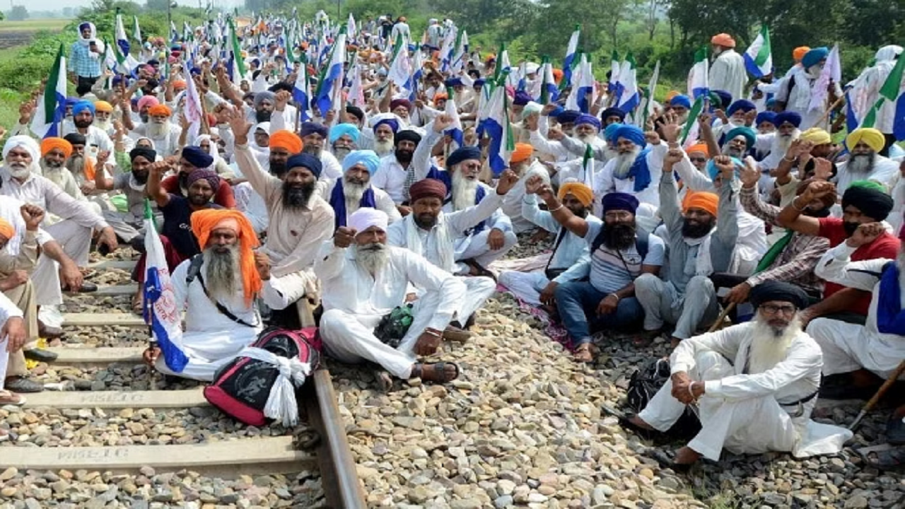 Farmer protest