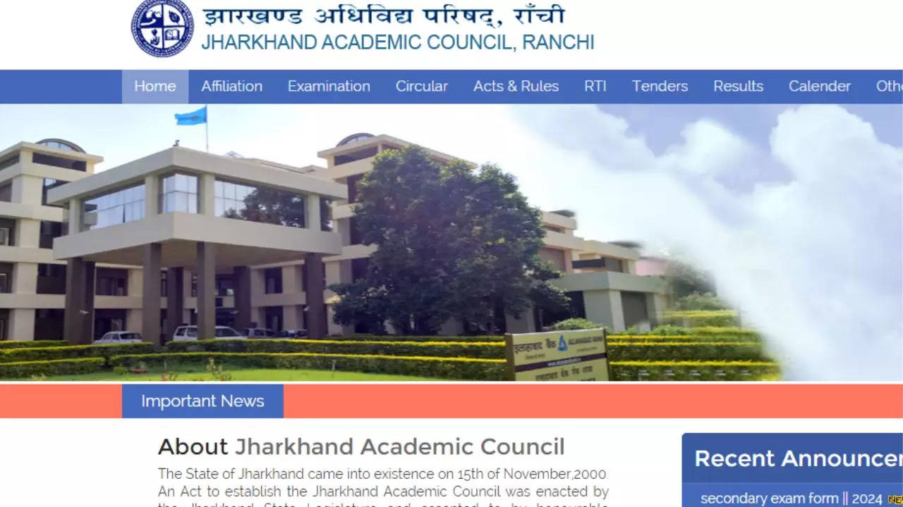 JAC Jharkhand Board Exam 2024, Jac 10th 12th Date Sheet 2024