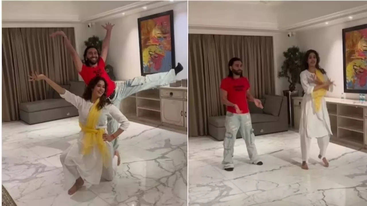 Orry Dance with Janhvi Kapoor