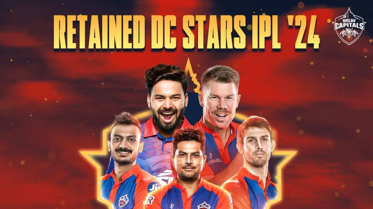 DC IPL 2024 Retained and Released Players List Full list of Delhi