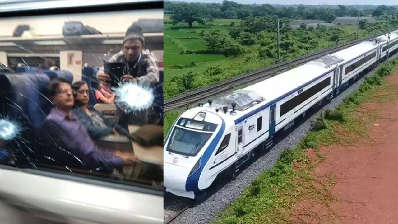 Stones pelted on Rourkela-Bhubaneswar Vande Bharat Express