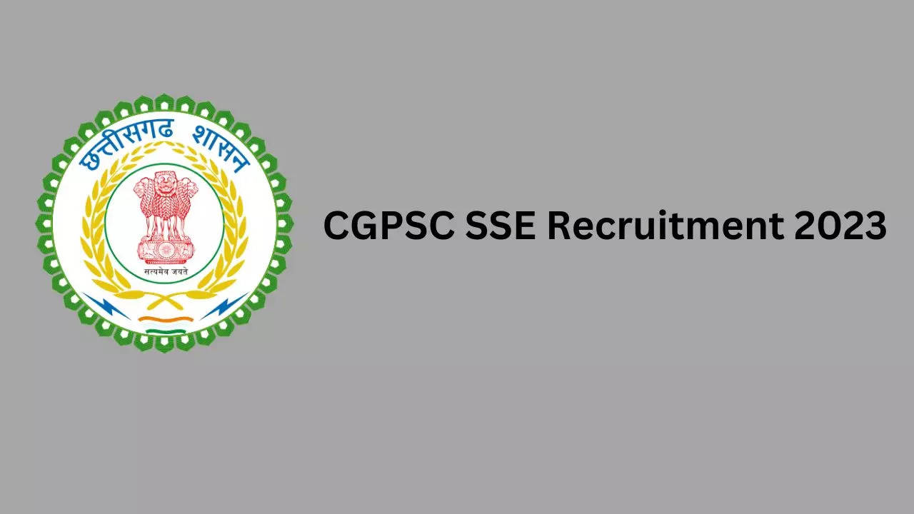 CGPSC SSE Recruitment 2023, CGPSC SSE Recruitment