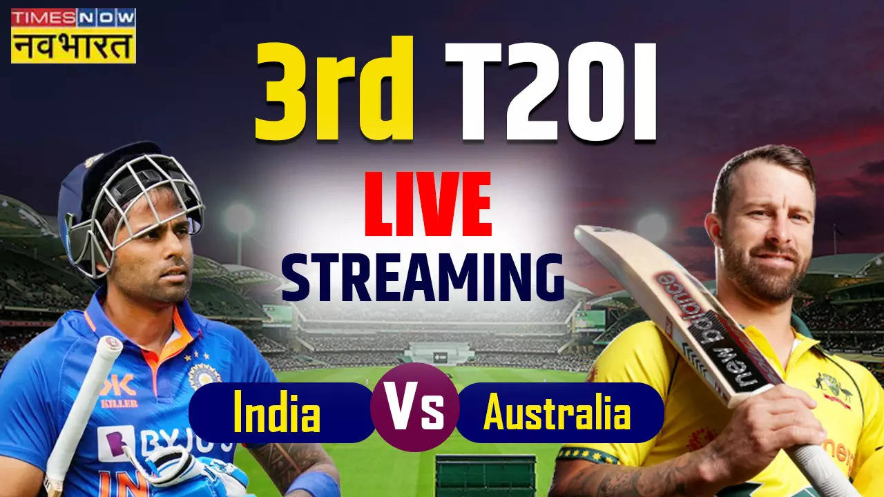 IND vs AUS 3rd T20 Live Streaming