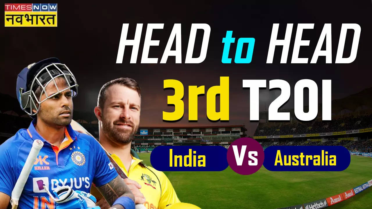 IND vs AUS Head To Head, T20 Match