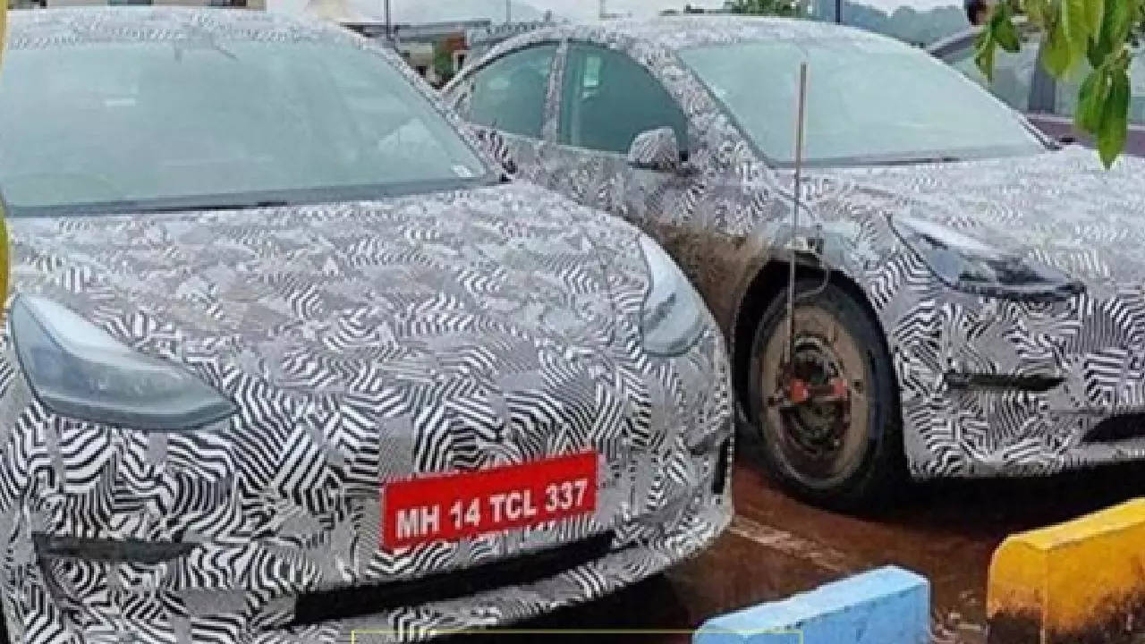 Tesla Cars Spotted In India