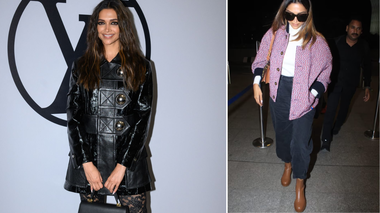 Vibe Daily - Get the Deepika Padukone 's look in just Rs. 6950 But the  #Tanktop from bhane. in Rs.350 available on Myntra Leather jacket in Rs.  5000 from Bareskin Closet Jeans