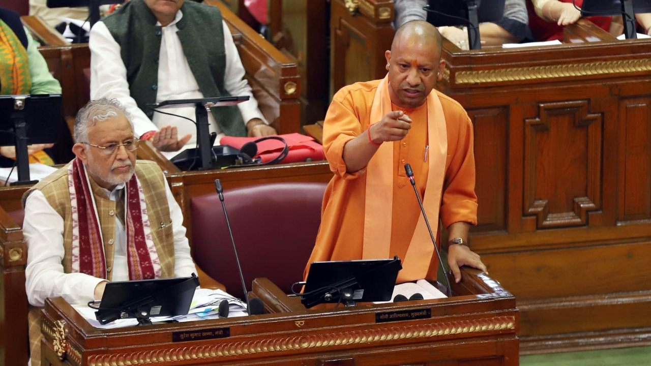 ​up vidhan sabha winter session, up vidhan sabha winter session news, yogi adityanath, yogi adityanath speech, yogi adityanath vs akhilesh yadav