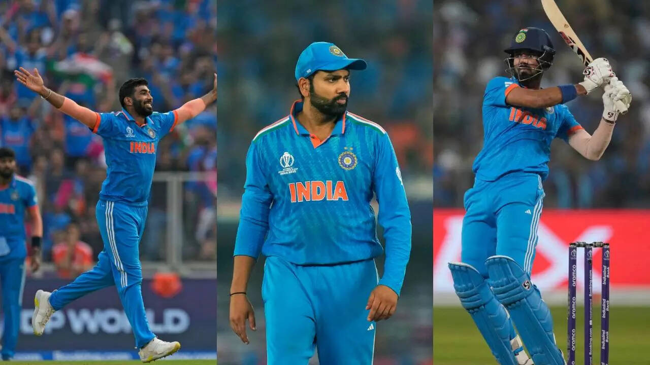 Rohit Sharma, KL Rahul, Jasprit Bumrah