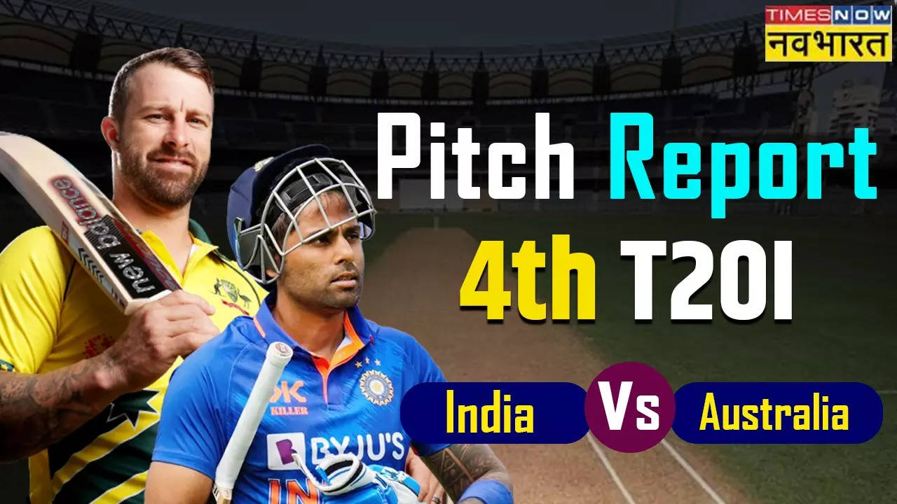 India vs Australia 4th T20 Pitch Report IND vs AUS 4th T20 Pitch