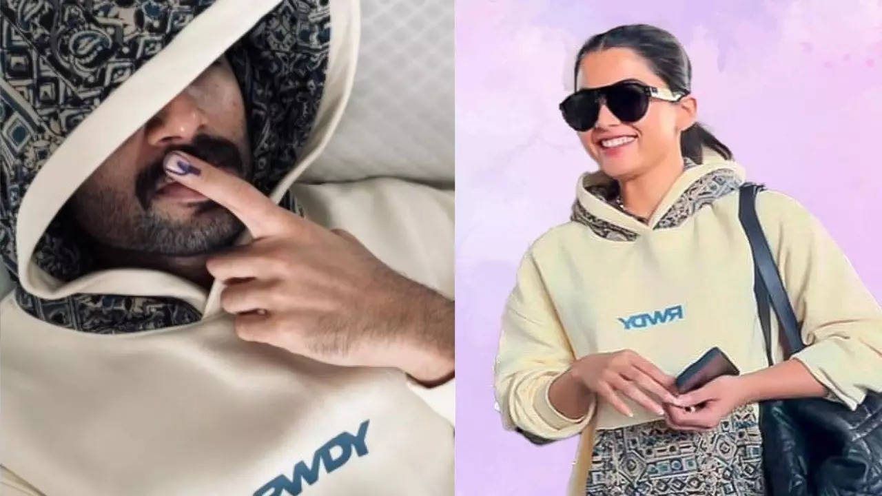 Rashmika-Vijay Wearing Same Cloths